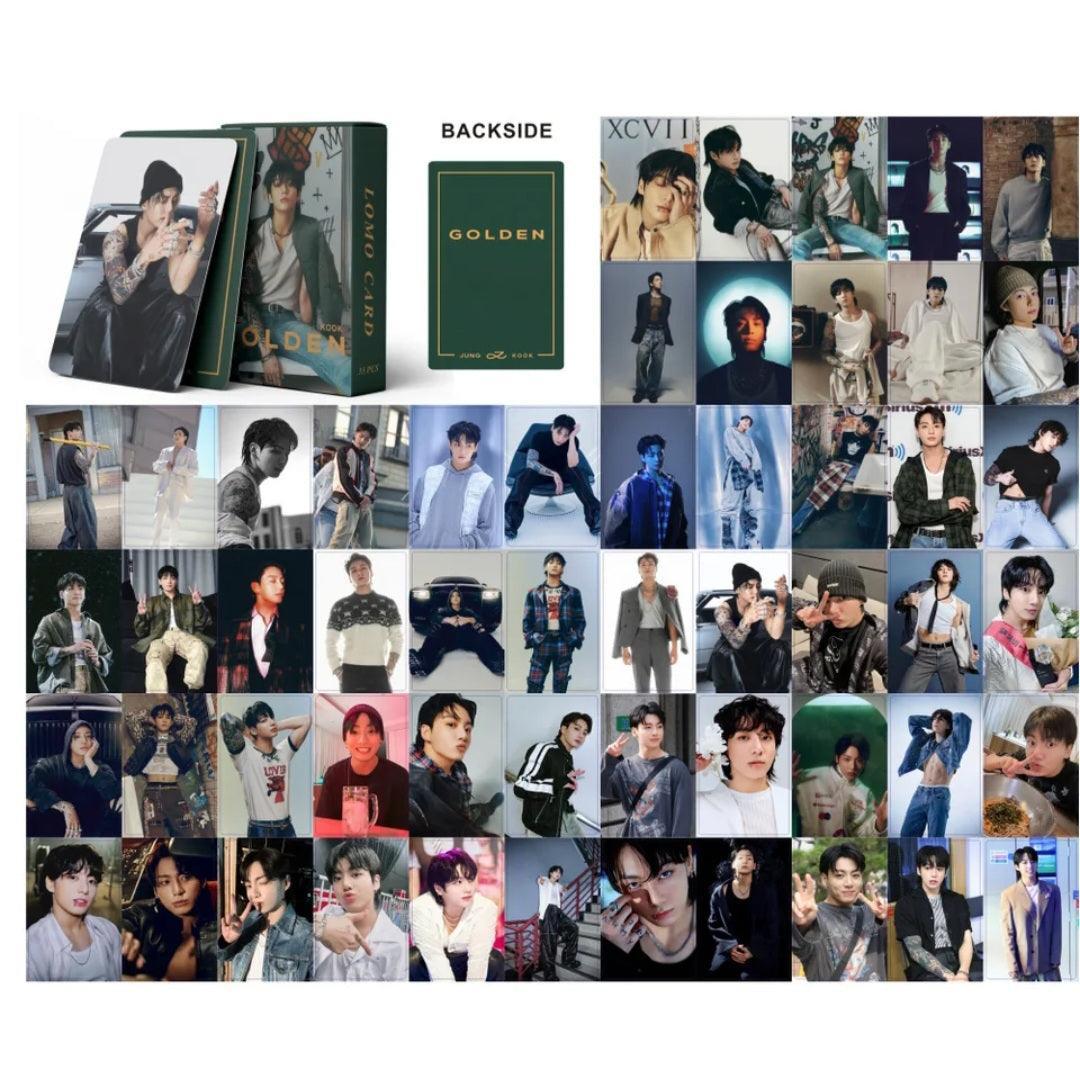 PHOTOCARDS JUNGKOOK GOLDEN