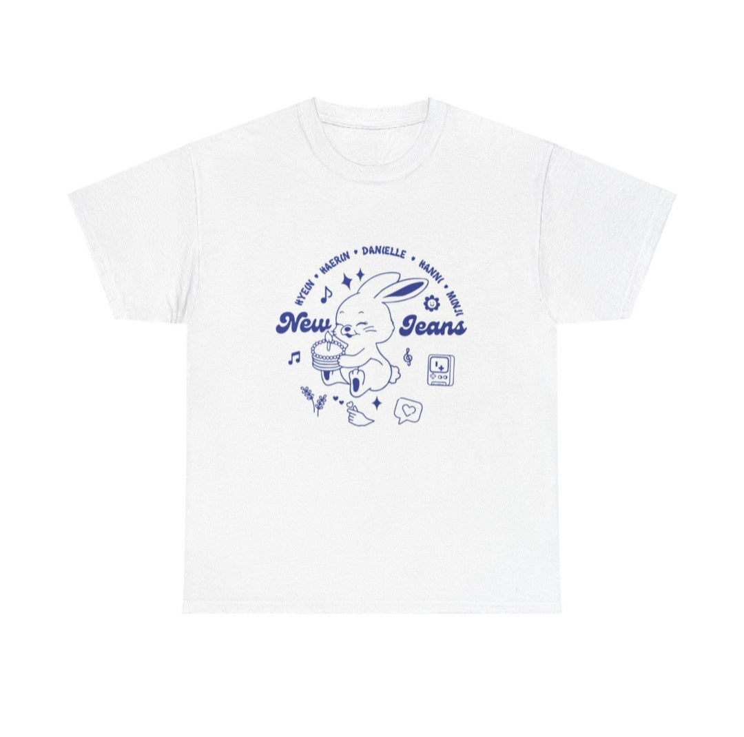 CAMISETA NEWJEANS 100% ALGODÓN 