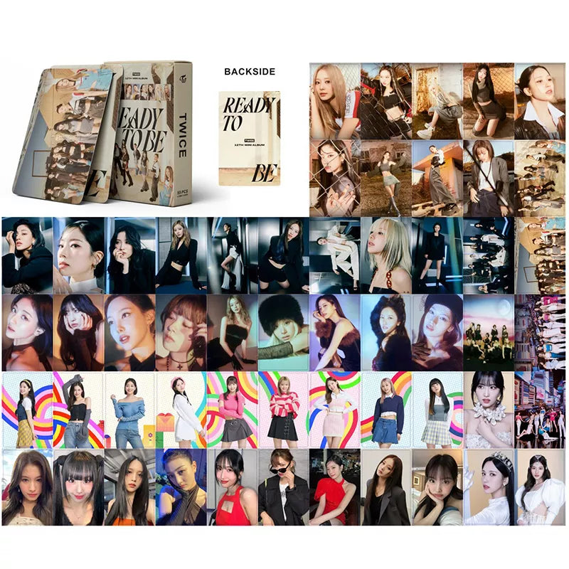TWICE MERCH READY TO BE 55 PCS PHOTOCARDS