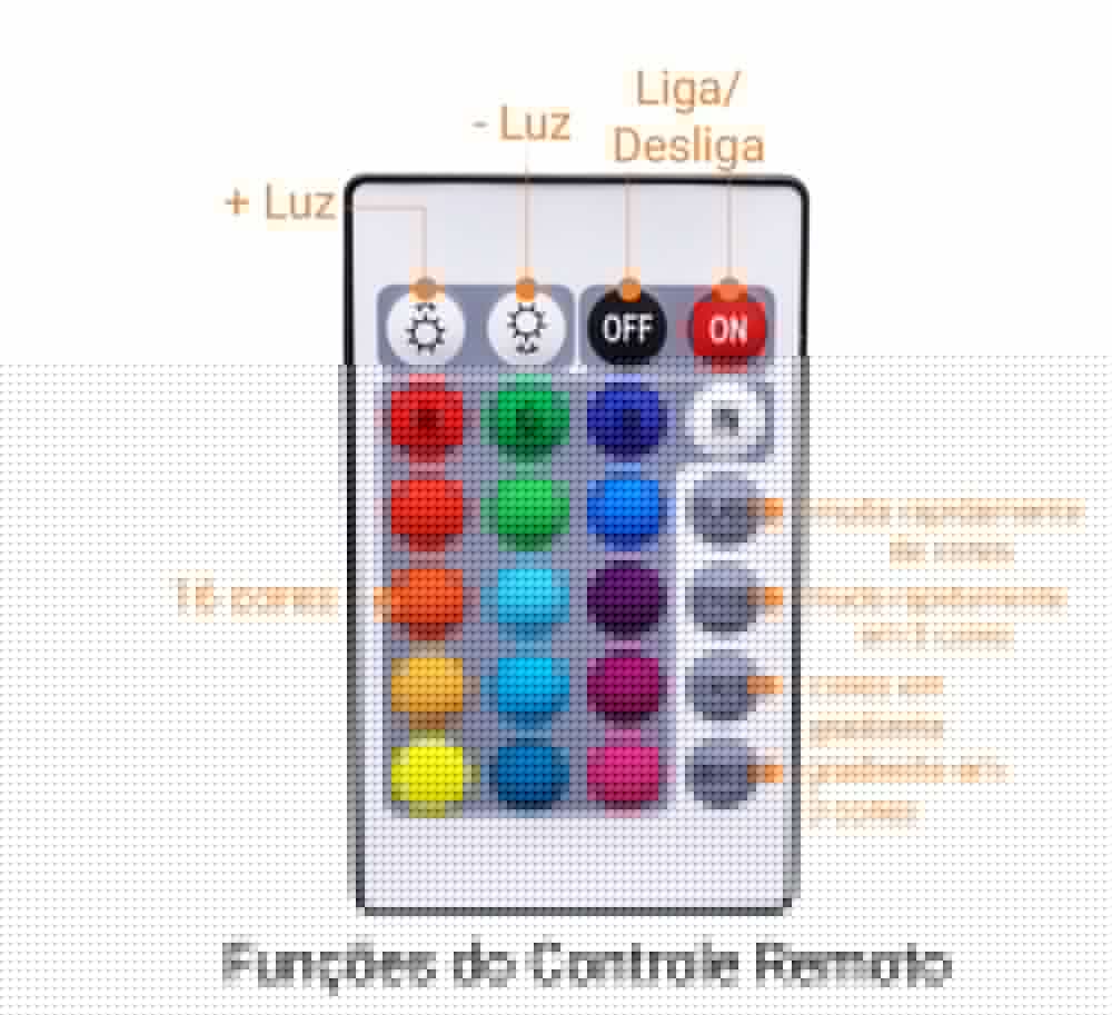 LUZ LED EXO QUE CAMBIA DE COLOR (16 COLORES) CON CONTROL REMOTO