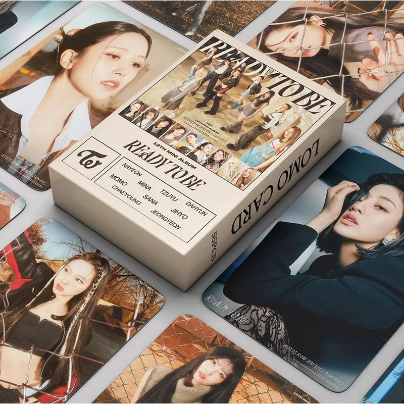 TWICE MERCH READY TO BE 55 PCS PHOTOCARDS