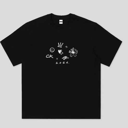 BTS JUNGKOOK CAMISETAS CK 100% ALGODÓN