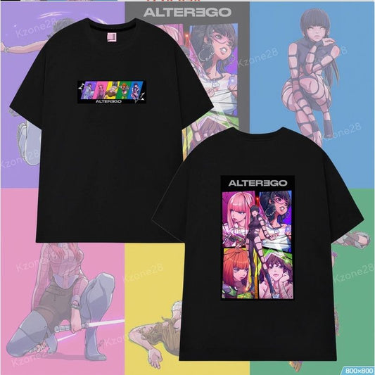 Camiseta 100% algodón LISA ALTER EGO CÓMIC de BLACKPINK