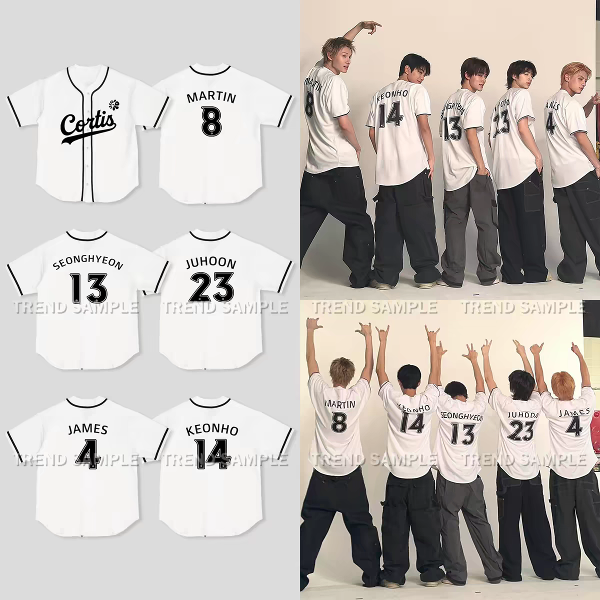 CORTIS JERSEY (blanco y negro)