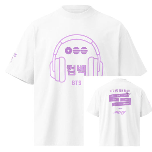 CAMISETA BTS WORLD TOUR ARIRANG 100% ALGODÓN