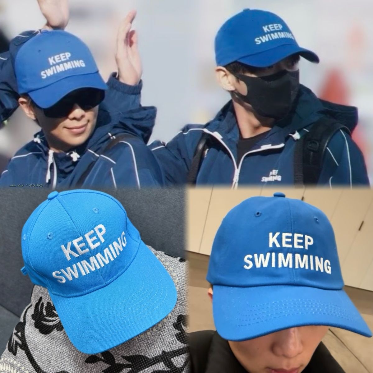 GORRA DE NATACIÓN BTS