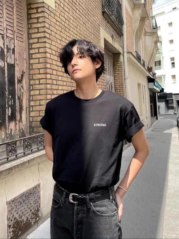 CAMISETA BTS V 100% ALGODÓN