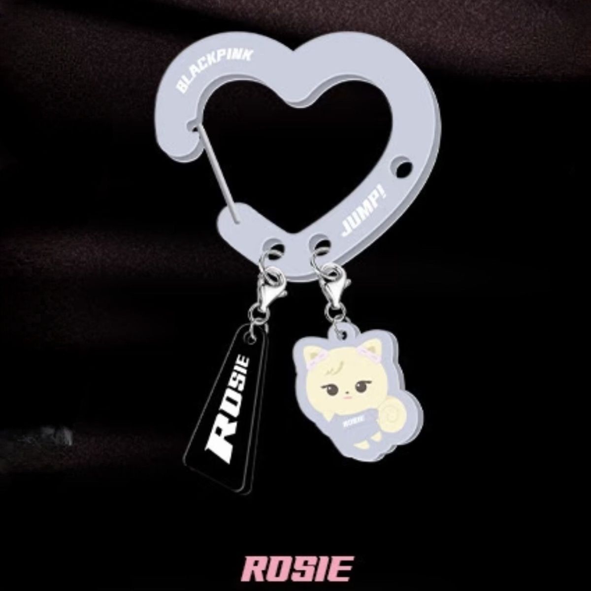 Llaveros con personajes del tour de BLACKPINK