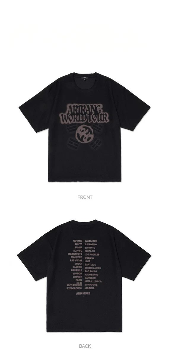 CAMISETAS ARIRANG BTS 100% ALGODÓN