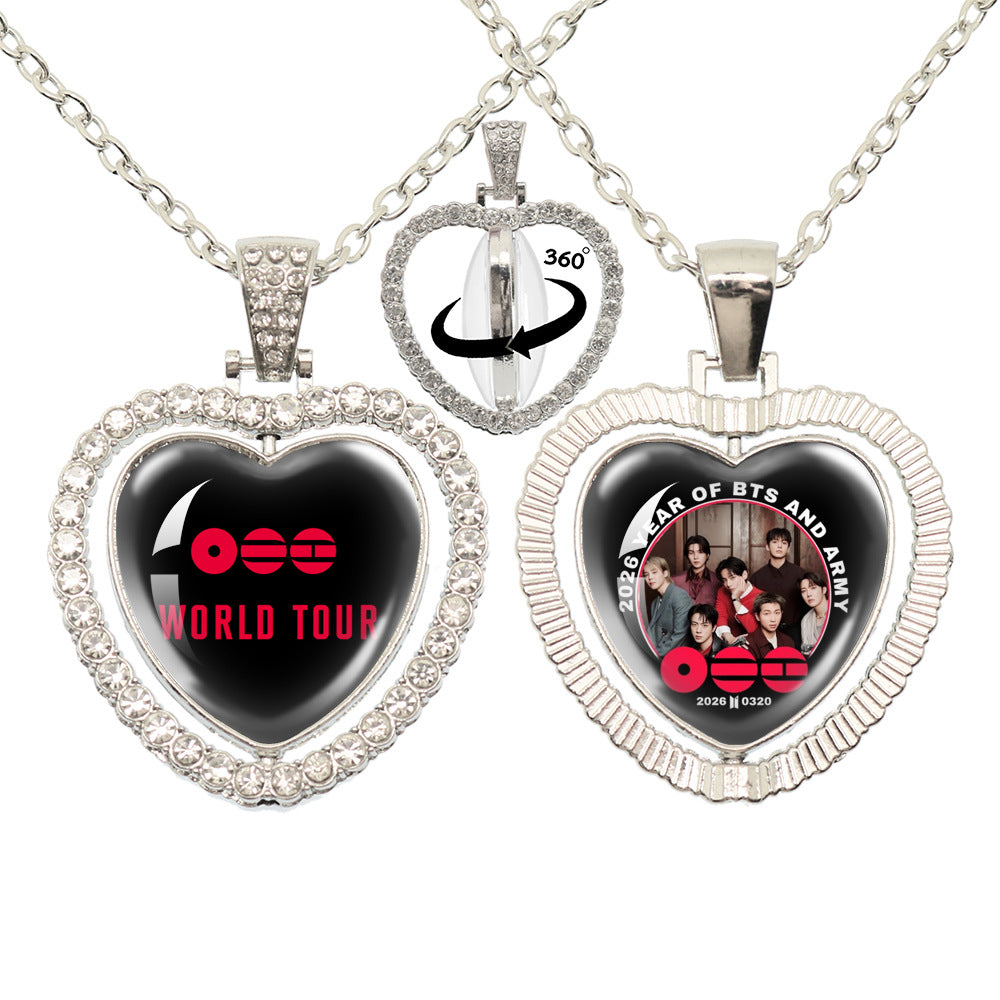 COLLAR GIRATORIO ARIRANG DE BTS