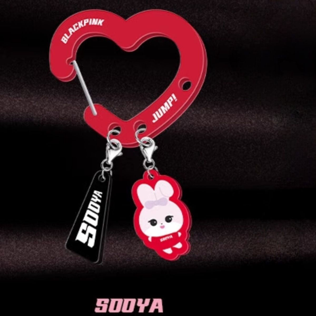 Llaveros con personajes del tour de BLACKPINK