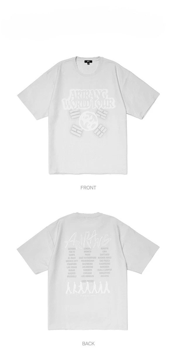 CAMISETAS ARIRANG BTS 100% ALGODÓN