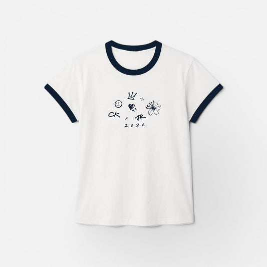 BTS JUNGKOOK CAMISETAS CK 100% ALGODÓN