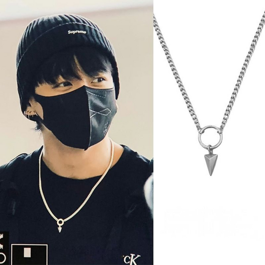COLLAR JUNGKOOK ACERO INOXIDABLE