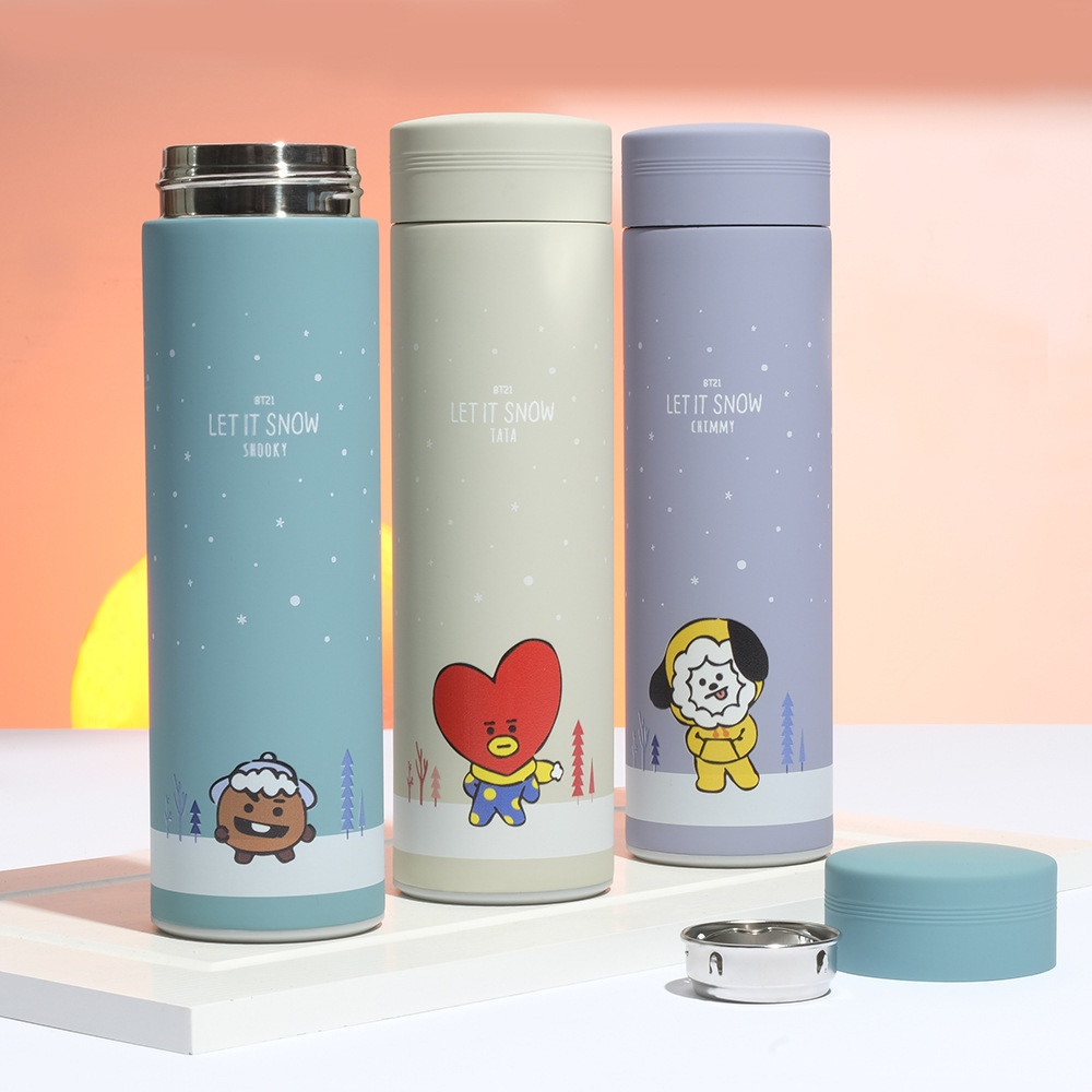 TERMO DE ACERO INOXIDABLE BT21 500 ML