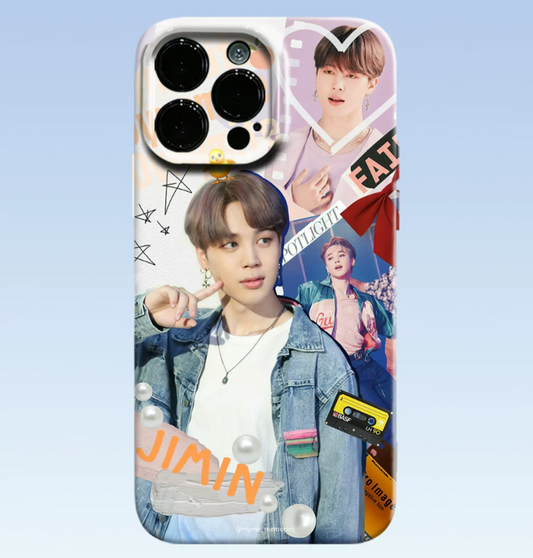 FUNDAS DE CELULAR JIMIN BTS - ¡VARIOS MODELOS DE IPHONE!